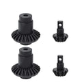 FACCNOY 2-Pair Hardened Steel Axle Bevel Gears for 1/24 FMS FCX24 RC Crawler Upgrade