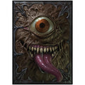 Fantasy North Book of Fiends Textured Matte Card Sleeves (100 Pack) – Standard Size for MTG, Pokemon, Lorcana – Acid-Free, Double Sleeve Ready