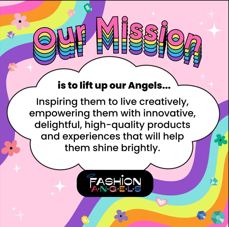 Fashion Angels 2,000+ Alphabet Sticker Book – 40 Sheets of Colorful Letter Stickers for Crafting, Scrapbooking, and Personalizing Notebooks