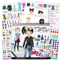 Fashion Angels Designer Kit for Girls – Fashion Sticker Book with 700+ Stickers, Ages 6+