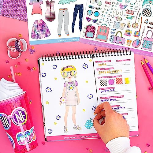Fashion Angels Designer Kit for Girls – Fashion Sticker Book with 700+ Stickers, Ages 6+