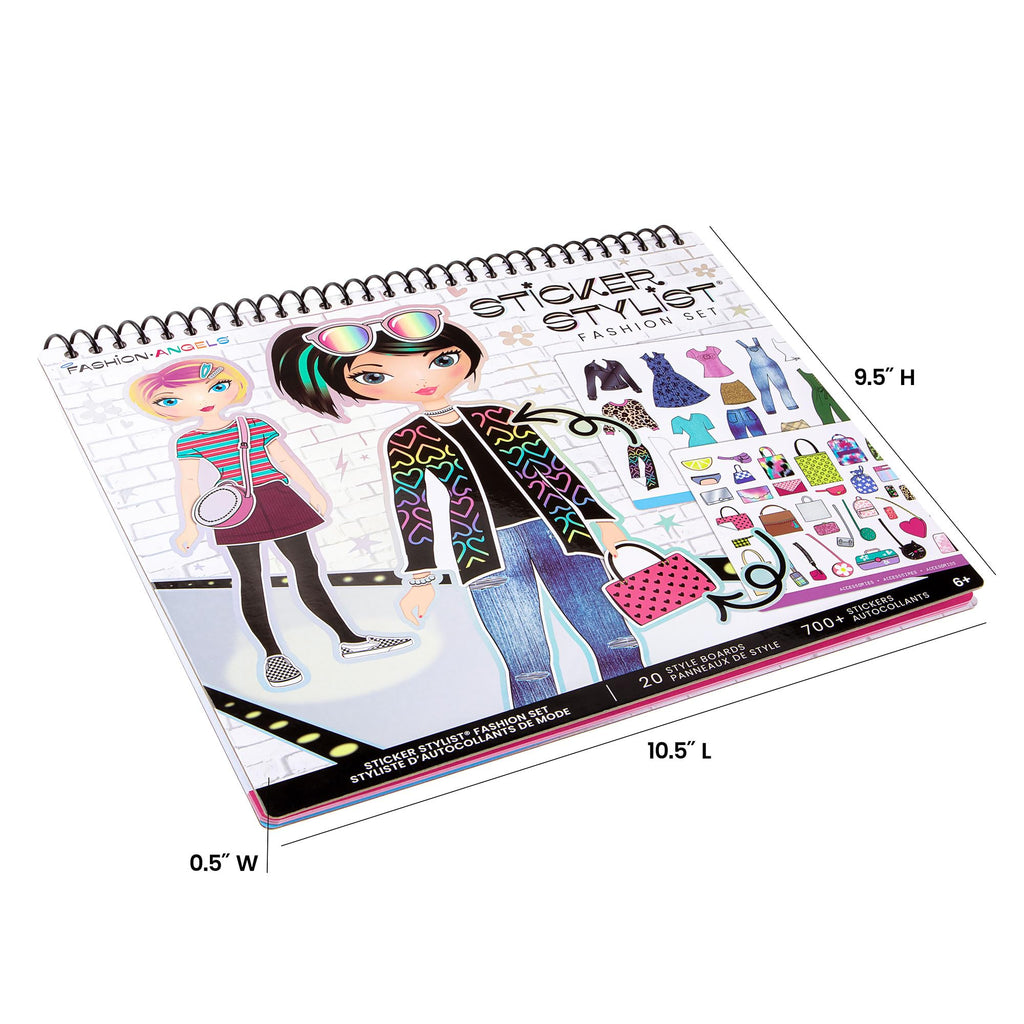 Fashion Angels Designer Kit for Girls – Fashion Sticker Book with 700+ Stickers, Ages 6+