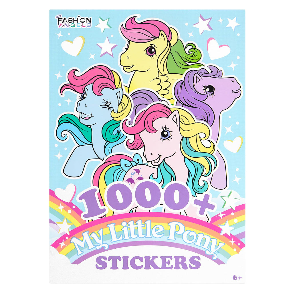 Fashion Angels My Little Pony 1000+ Sticker Book with Glossy Stickers Featuring Twilight Sparkle, Rainbow Dash & Friends