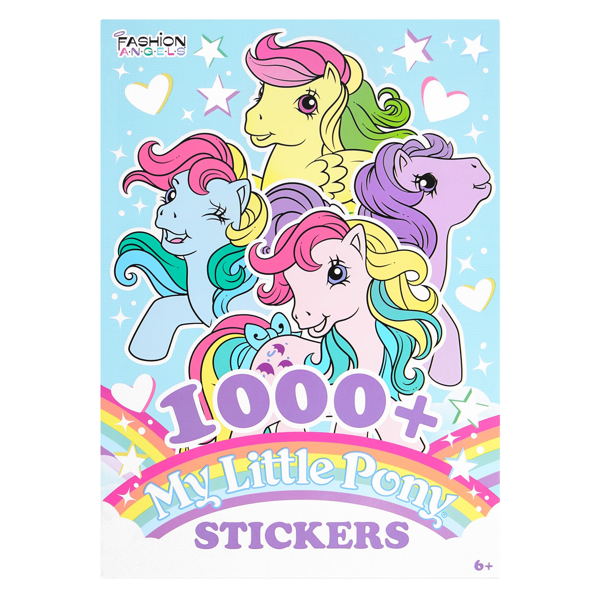 Fashion Angels My Little Pony 1000+ Sticker Book with Glossy Stickers Featuring Twilight Sparkle, Rainbow Dash & Friends