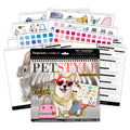 Fashion Angels Pet Fashion Sticker Stylist - 30 Style Boards & 13 Sticker Sheets for Kids Ages 6+