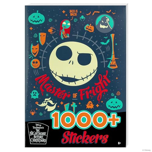 Fashion Angels The Nightmare Before Christmas Sticker Book: Over 1000 Movie-Themed Stickers for DIY and Personalization