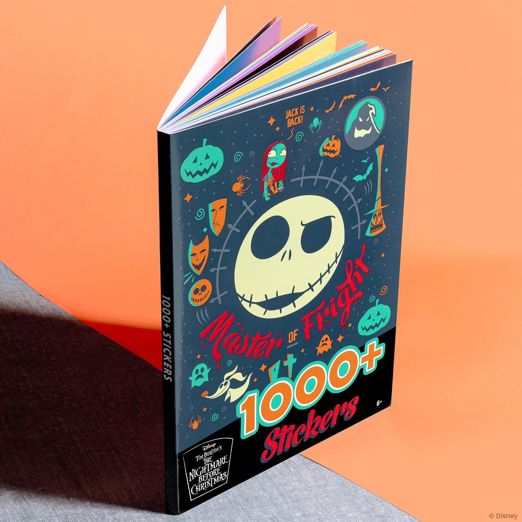 Fashion Angels The Nightmare Before Christmas Sticker Book: Over 1000 Movie-Themed Stickers for DIY and Personalization