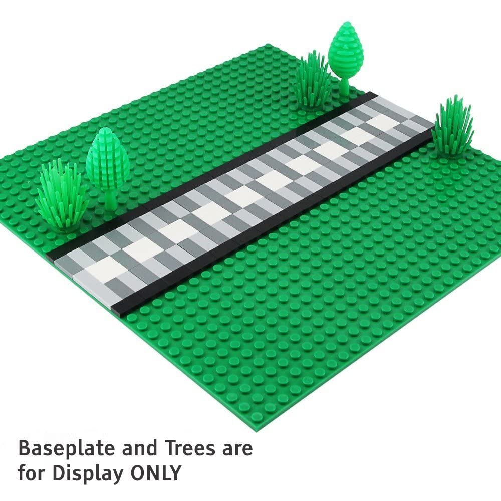 Feleph 700-Piece 1x2 Flat Tiles Building Blocks - Multicolored ABS Bricks for Smooth Surfaces