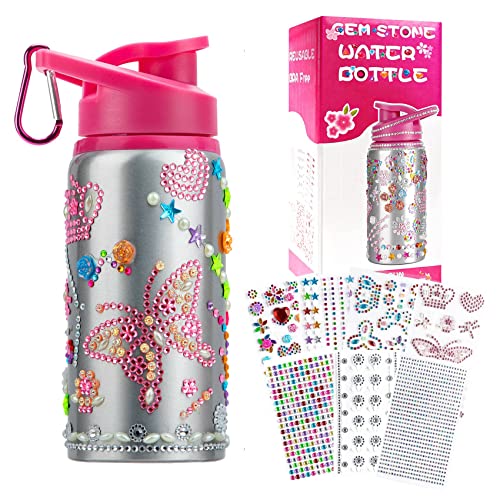 Fenreen Decorate Your Own Water Bottle Kit for Girls – DIY Arts and Crafts Gift