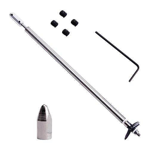 Fielect RC Boat Drive Shaft Assembly 20cm Shaft, 15cm Sleeve, 36mm Propeller for 3mm Motor Shaft