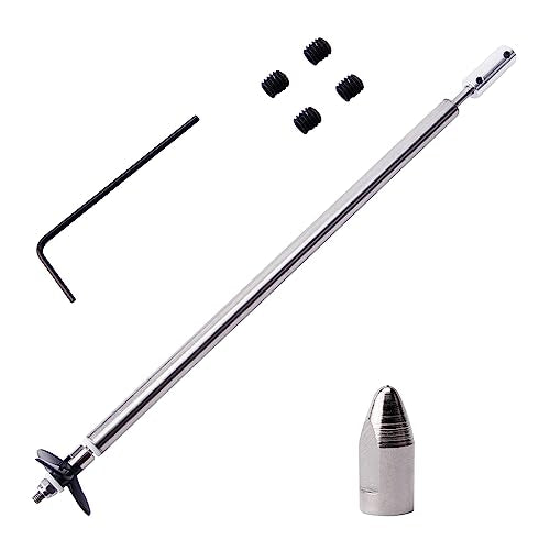 Fielect RC Boat Drive Shaft Assembly 20cm Shaft, 15cm Sleeve, 36mm Propeller for 3mm Motor Shaft