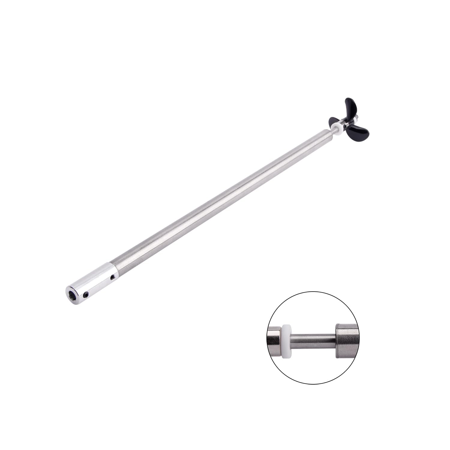 Fielect RC Boat Drive Shaft Assembly 20cm Shaft, 15cm Sleeve, 36mm Propeller for 3mm Motor Shaft