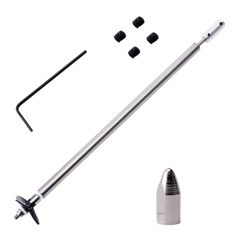 Fielect RC Boat Drive Shaft Assembly 20cm Shaft, 15cm Sleeve, 36mm Propeller for 3mm Motor Shaft
