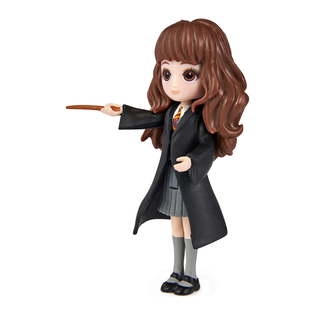Figurine Hermione Granger Magical Minis - Articulée 8 cm avec Baguette - Jouet Harry Potter 5 ans+