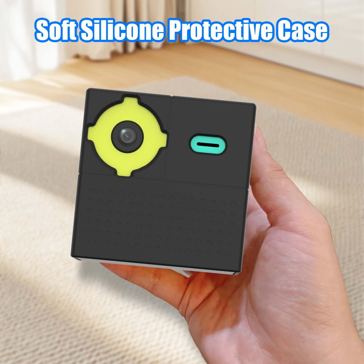 FIOPAZ Silicone Protective Case for Nex Playground Game System – Soft, Dustproof, Drop Resistant (Black)