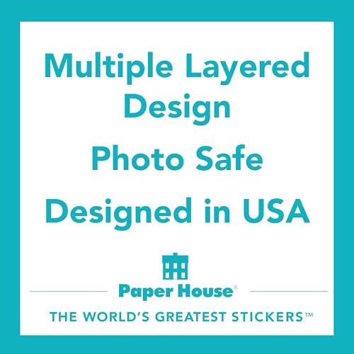 Firefighter Themed Die-Cut Sticker Sheet with Foil Accents and Foam Dimension – Paper House Productions