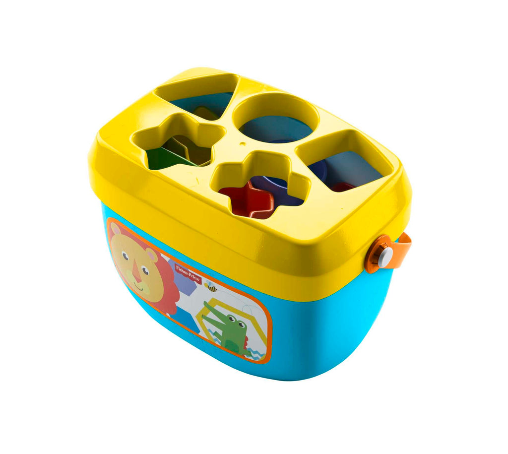 Fisher-Price Baby's First Blocks: 10 Shape Sorting & Stacking Toy for Infants 6+ Months
