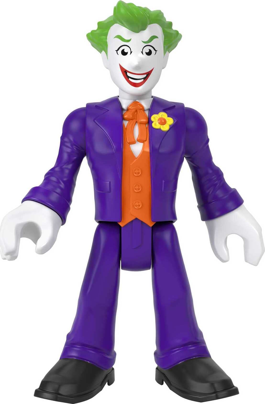 Fisher-Price Imaginext DC Super Friends The Joker XL 10-Inch Poseable Action Figure for Kids Ages 3-8