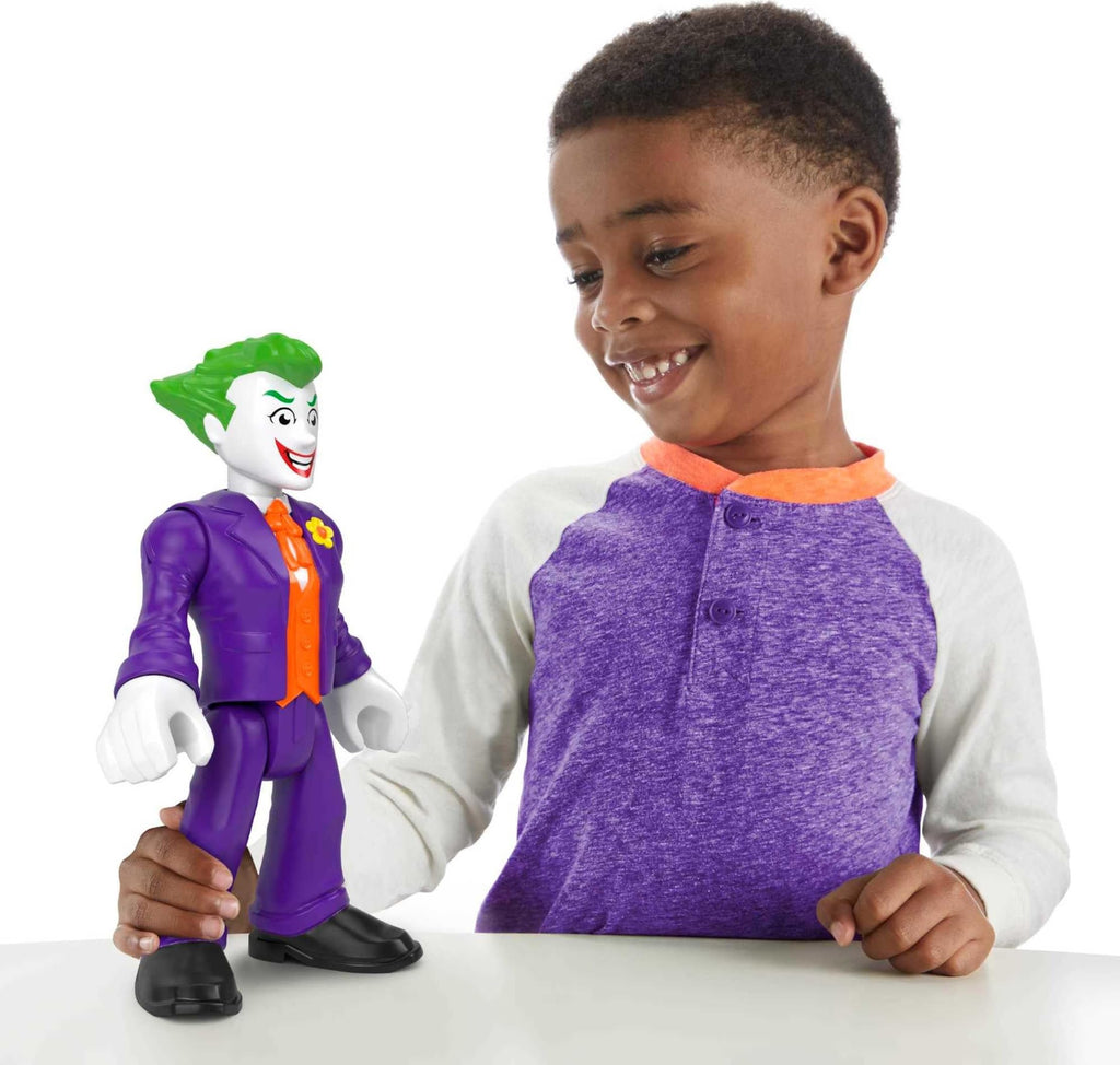 Fisher-Price Imaginext DC Super Friends The Joker XL 10-Inch Poseable Action Figure for Kids Ages 3-8