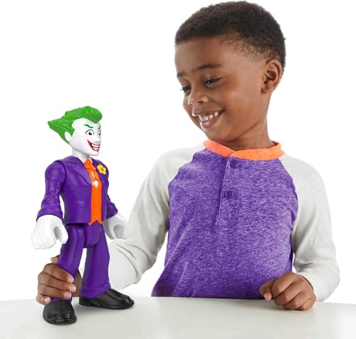 Fisher-Price Imaginext DC Super Friends The Joker XL 10-Inch Poseable Action Figure for Kids Ages 3-8