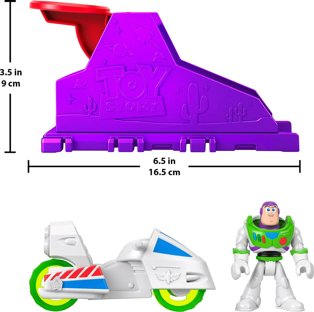 Fisher-Price Imaginext Toy Story Launcher Set with Buzz Lightyear Figure and Vehicle
