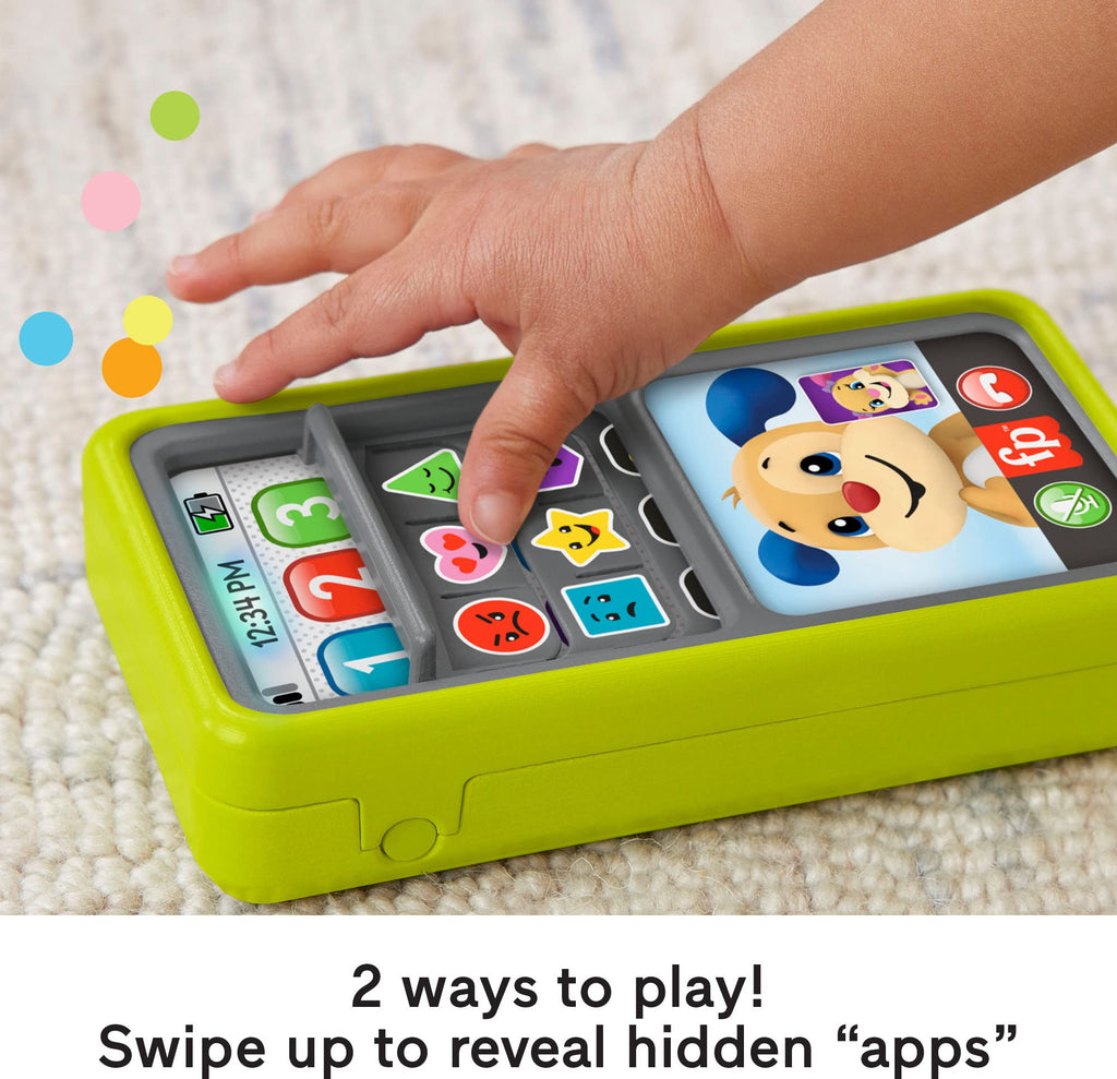 Fisher-Price Laugh & Learn 2-in-1 Smartphone Toy - Interactive Learning for Ages 9+ Months
