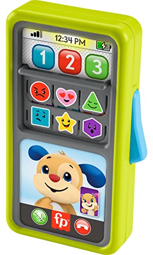 Fisher-Price Laugh & Learn 2-in-1 Smartphone Toy - Interactive Learning for Ages 9+ Months
