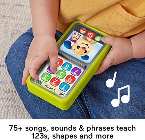 Fisher-Price Laugh & Learn 2-in-1 Smartphone Toy - Interactive Learning for Ages 9+ Months