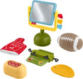 Fisher-Price Mini Me Moments Tiny Tailgater Set – 6-Piece Sensory Toy Set for Babies 3+ Months