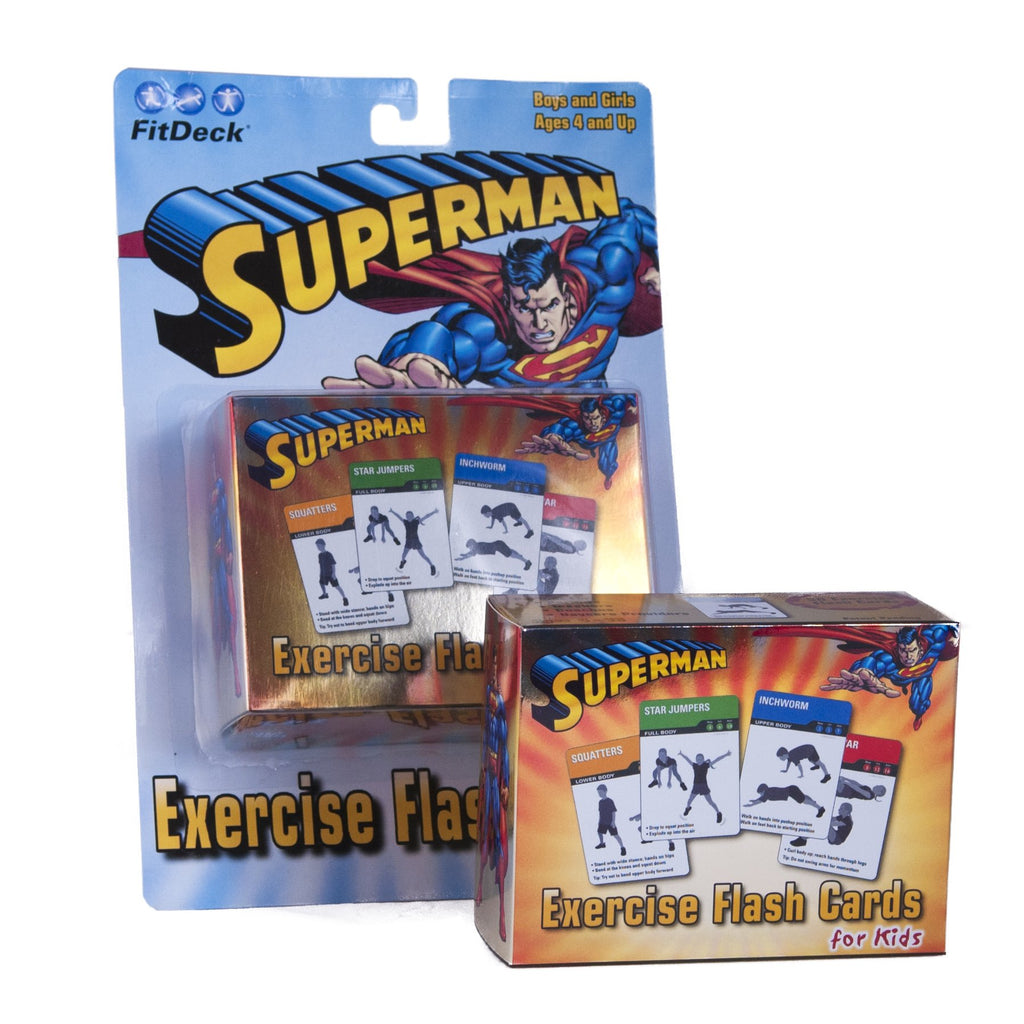 Fitdeck Exercise Playing Cards – 50 Unique Kids Fitness Workouts, No Equipment Needed