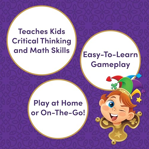 Five Crowns Jr. Card Game for Kids – Simplified Rummy with Rotating Wild Cards, Ages 5+