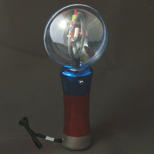 Flashing Panda Meteor Storm LED Spinner Wand – Light-Up Magic Ball with Changing Patterns for Parties and Sensory Play