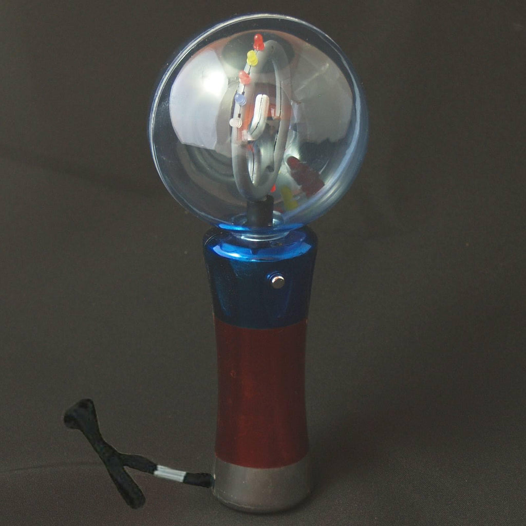 Flashing Panda Meteor Storm LED Spinner Wand – Light-Up Magic Ball with Changing Patterns for Parties and Sensory Play