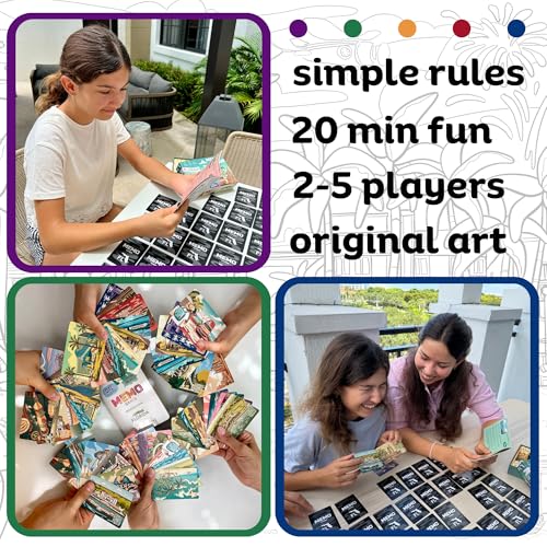 Florida Landmarks Memory Game – 50 Cards with QR Facts, Ages 7+