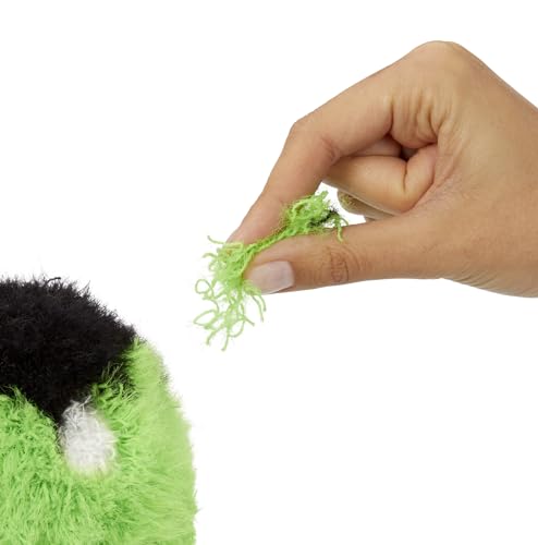 Fluffie Stuffiez Halloween Frankenstein Small Plush – Surprise Reveal, ASMR Fidget, DIY Fur Pulling Toy