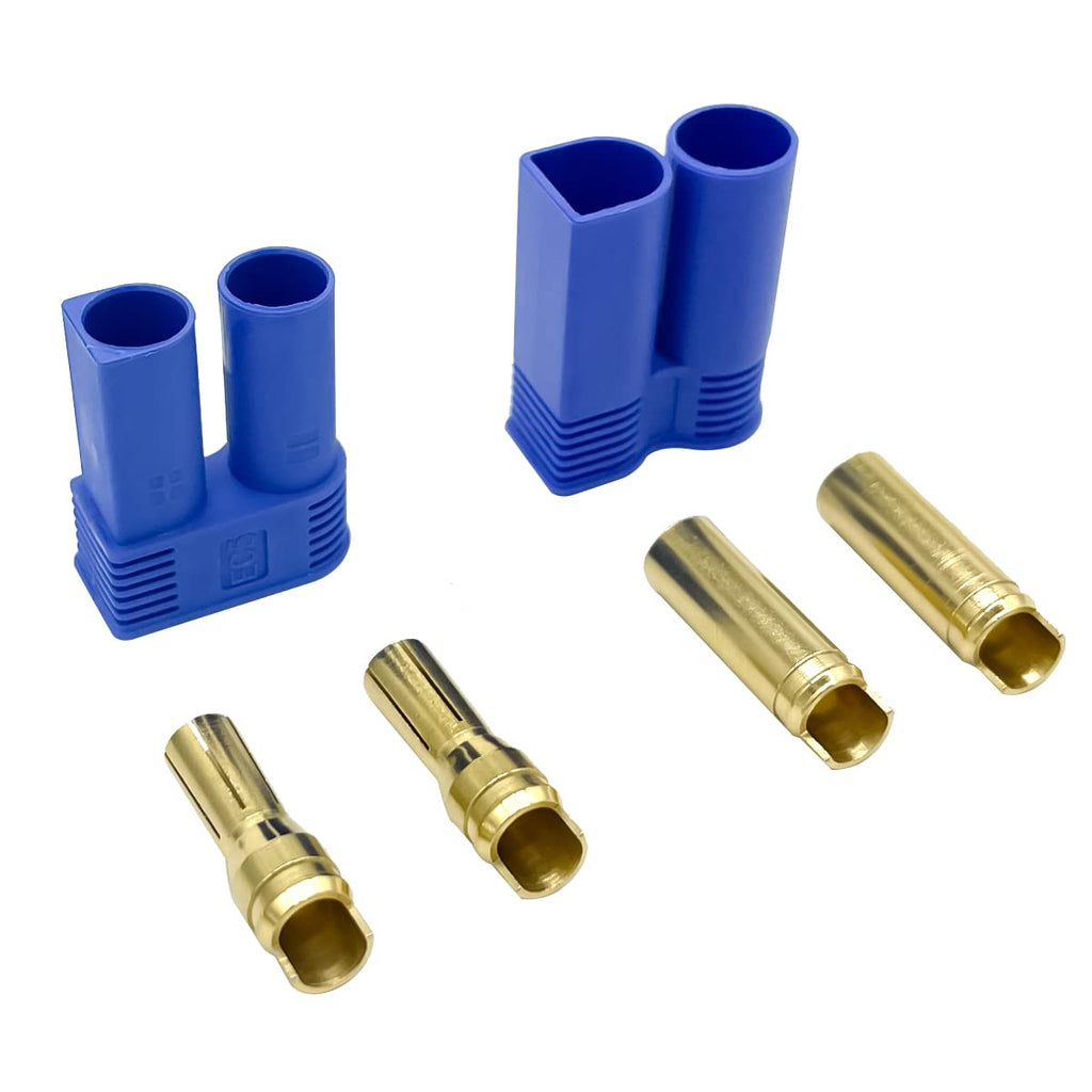 FLY RC EC5 Banana Plug Connectors 10 Pairs Male Female 5mm Gold Bullet for RC Batteries ESC