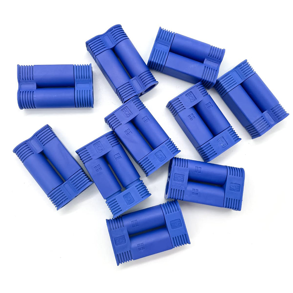 FLY RC EC5 Banana Plug Connectors 10 Pairs Male Female 5mm Gold Bullet for RC Batteries ESC