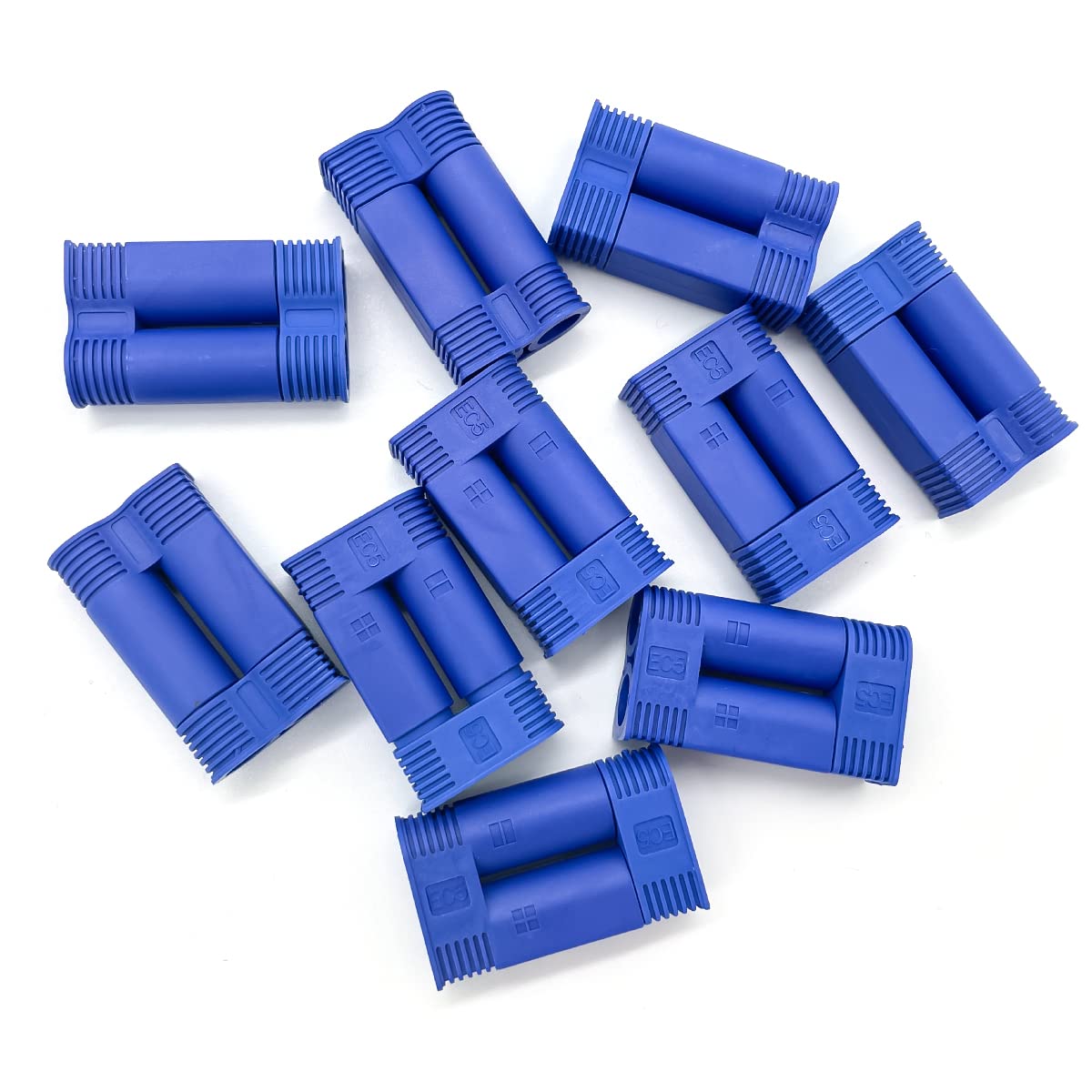 FLY RC EC5 Banana Plug Connectors 10 Pairs Male Female 5mm Gold Bullet for RC Batteries ESC