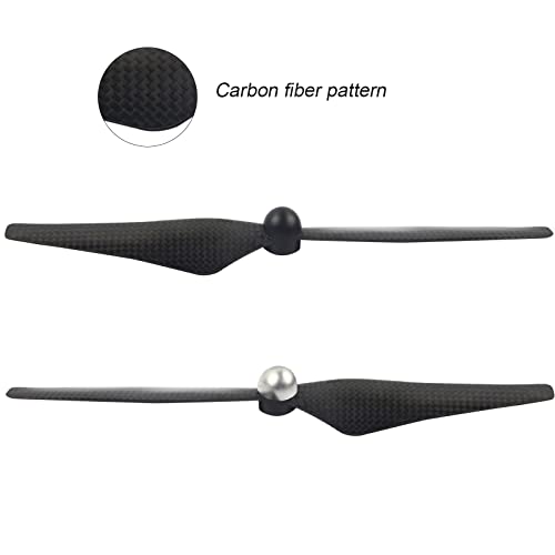 FLYPIG 9450 Carbon Fiber Self-Tightening Propellers for DJI Phantom 1/2/3 (2 Pairs, CW+CCW)