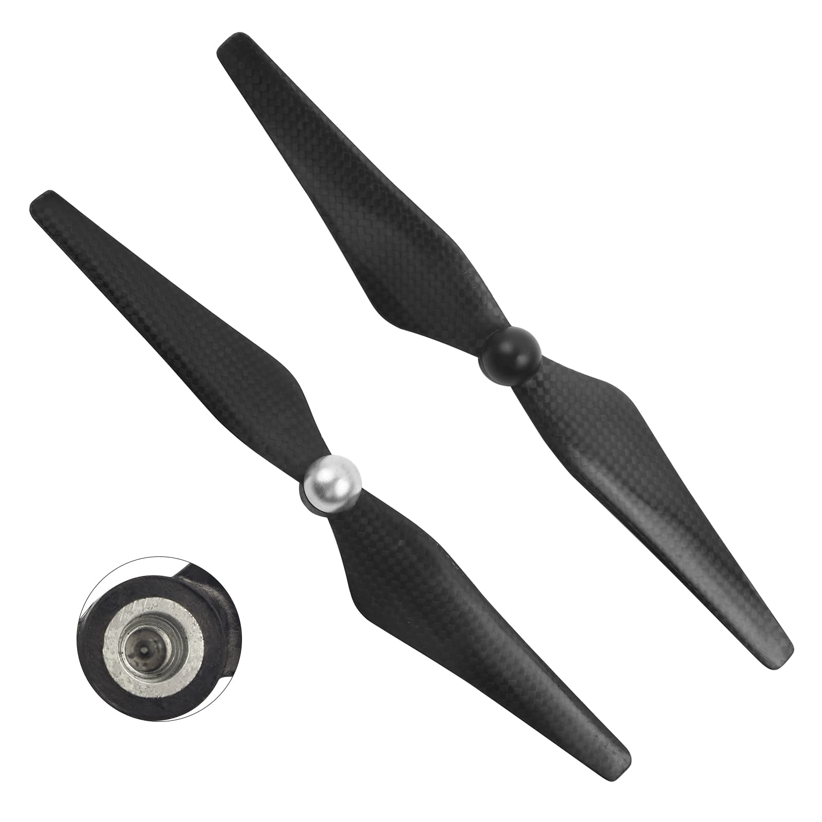 FLYPIG 9450 Carbon Fiber Self-Tightening Propellers for DJI Phantom 1/2/3 (2 Pairs, CW+CCW)