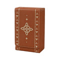 FNYDOX Tarot Card Case – Witch's Knot Faux Leather Storage Box & Pouch for Standard Tarot Decks