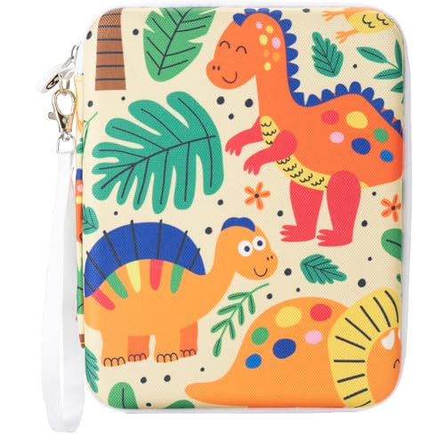 Fonwill 80-Pocket Yoto Card Case – Portable Binder with Zipper, Wildlife Design