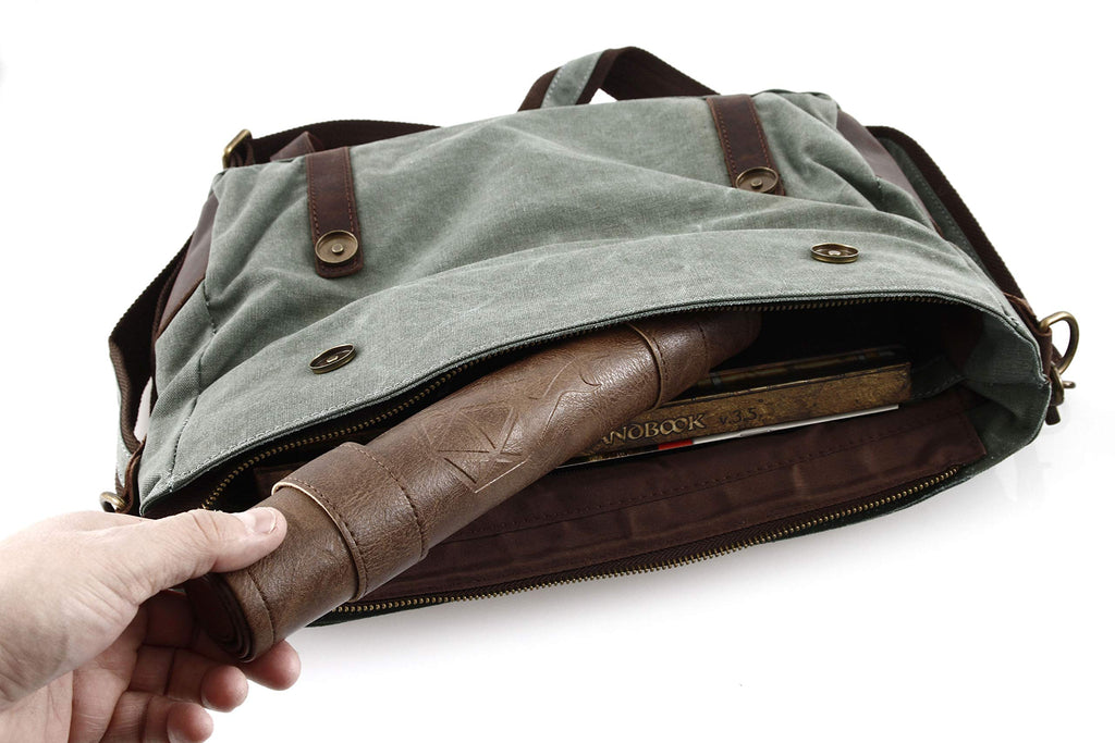 Forged Dice Co Scroll Dice Tray & Rolling Mat – Portable Storage for 14 Dice, PU Leather