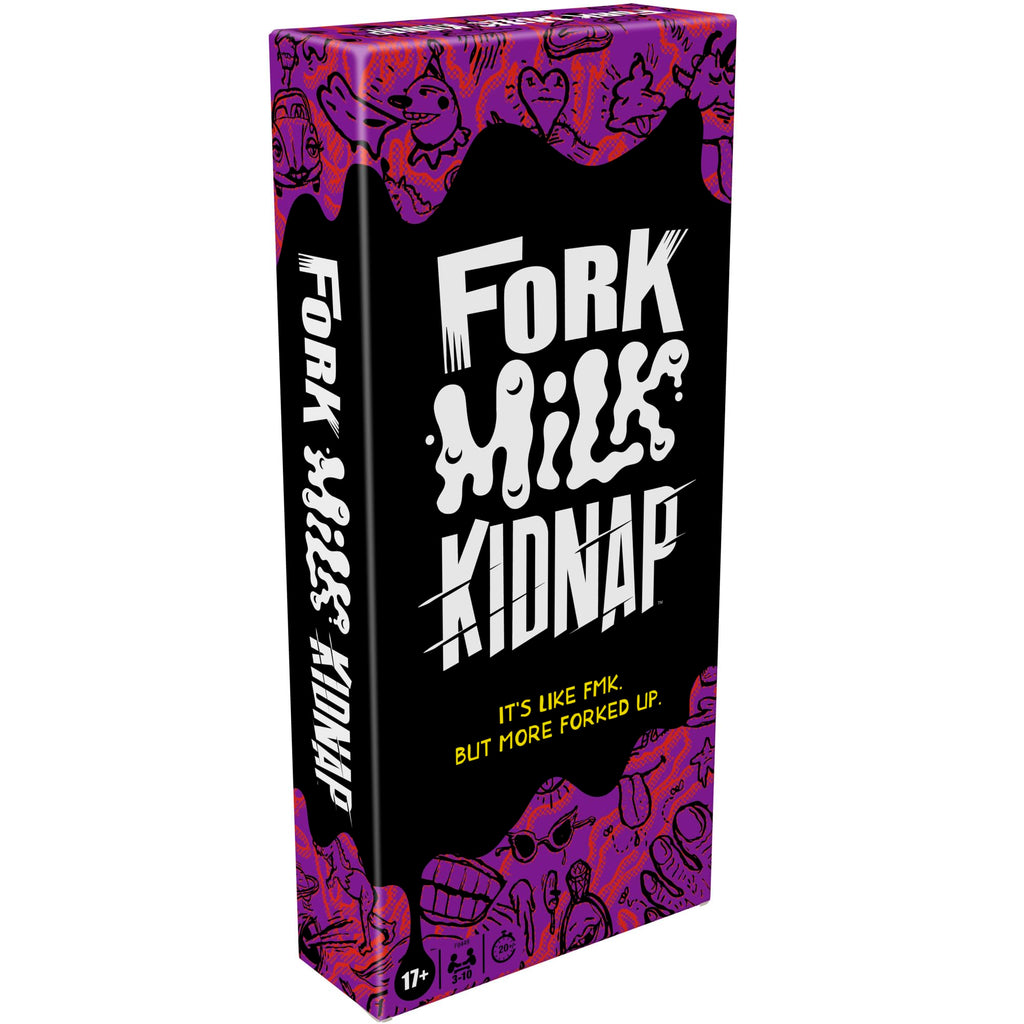 Fork Milk Kidnap: An Adults-Only Party Game of Questionable Choices for 3-10 Players