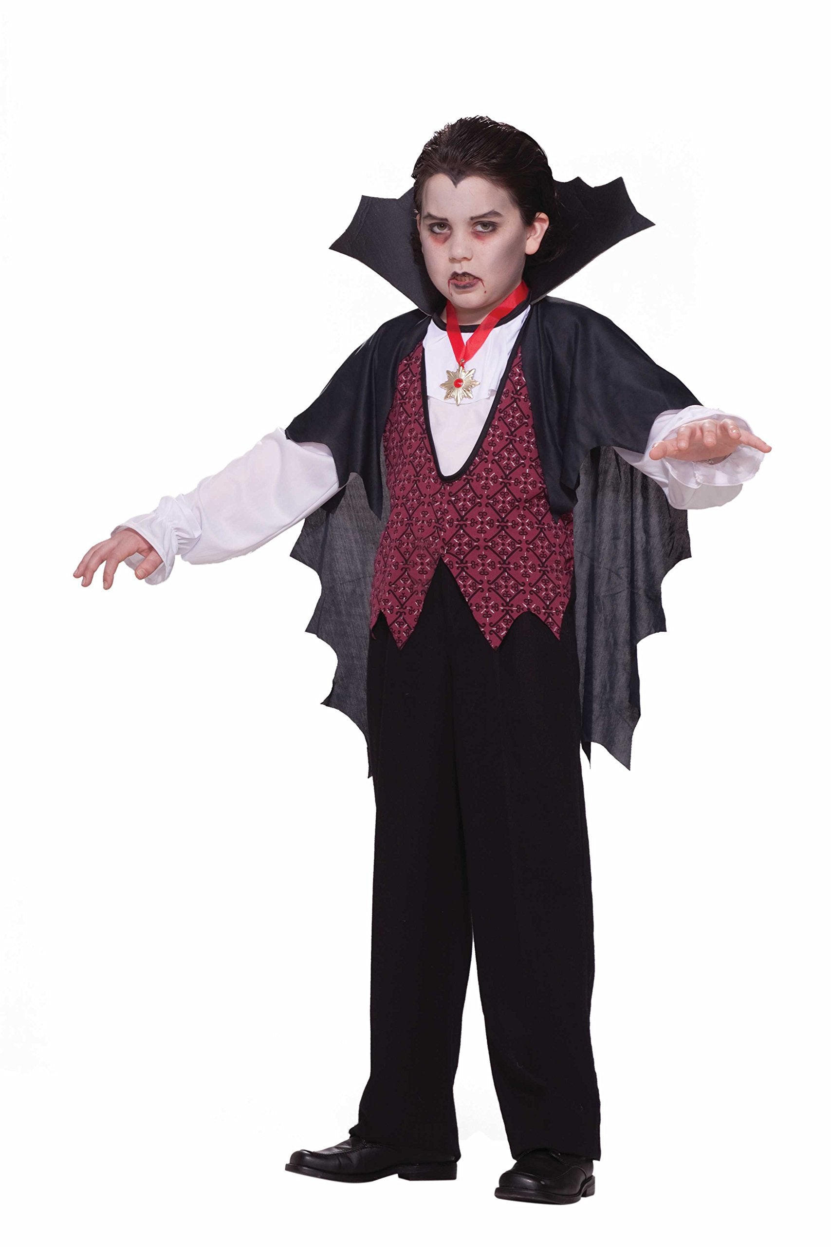 Forum Novelties Transylvanian Vampire Costume for Kids, Child Large