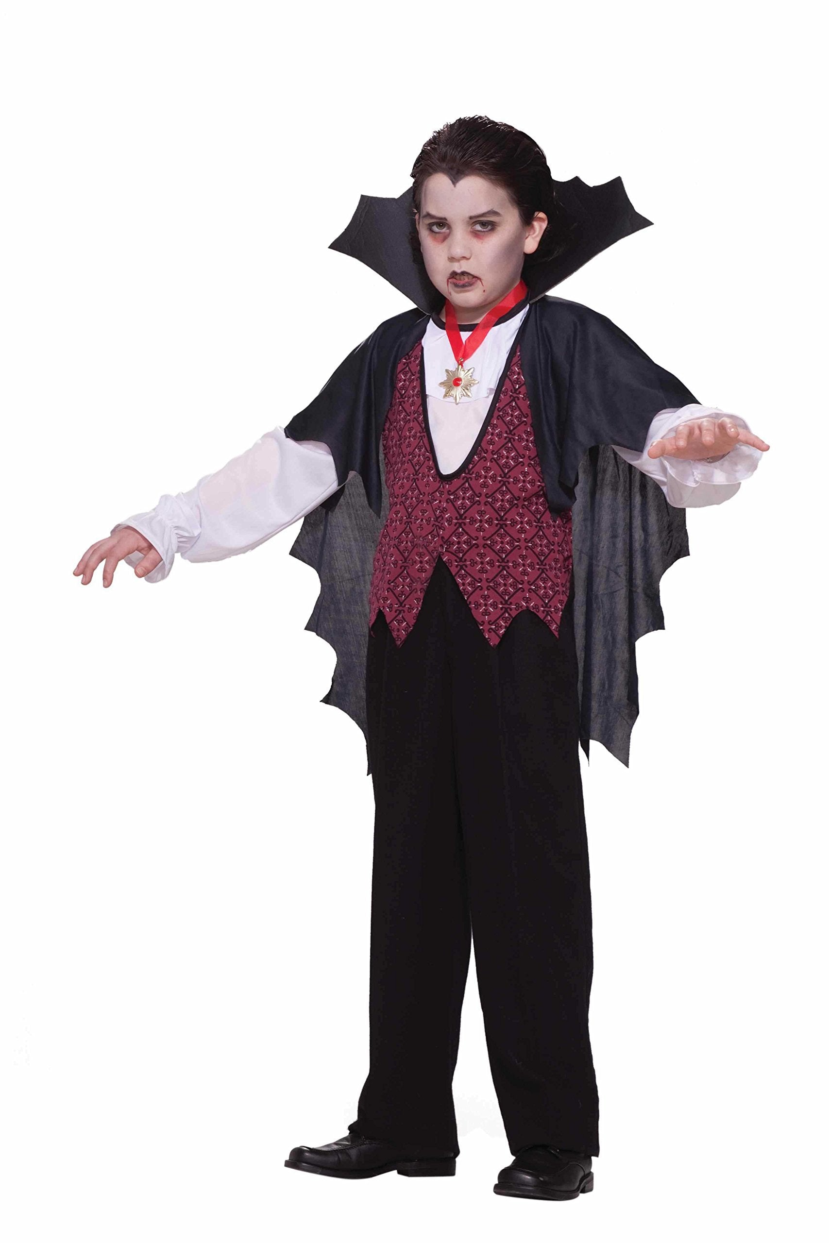Forum Novelties Transylvanian Vampire Costume for Kids, Child Medium