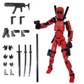 FoxVilla T13 Action Figure – Pre-Assembled 3D Printed Titan13 with Full Articulation