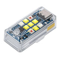 FPVtosky Drone Strobe Light: FAA Compliant Night Flying LED Light with 10 Modes, Compatible with DJI and More