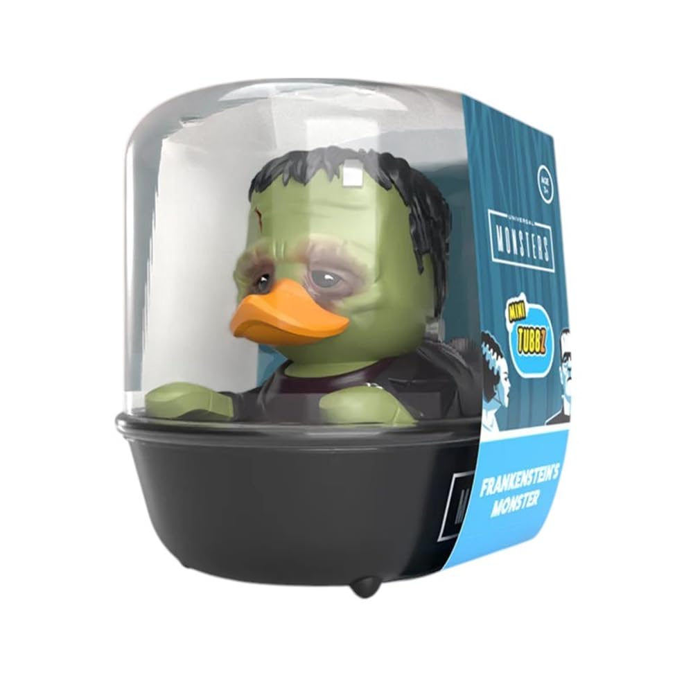 Frankenstein's Monster Mini TUBBZ Duck – Collectible Cosplaying Vinyl Figure, 5 cm Tall
