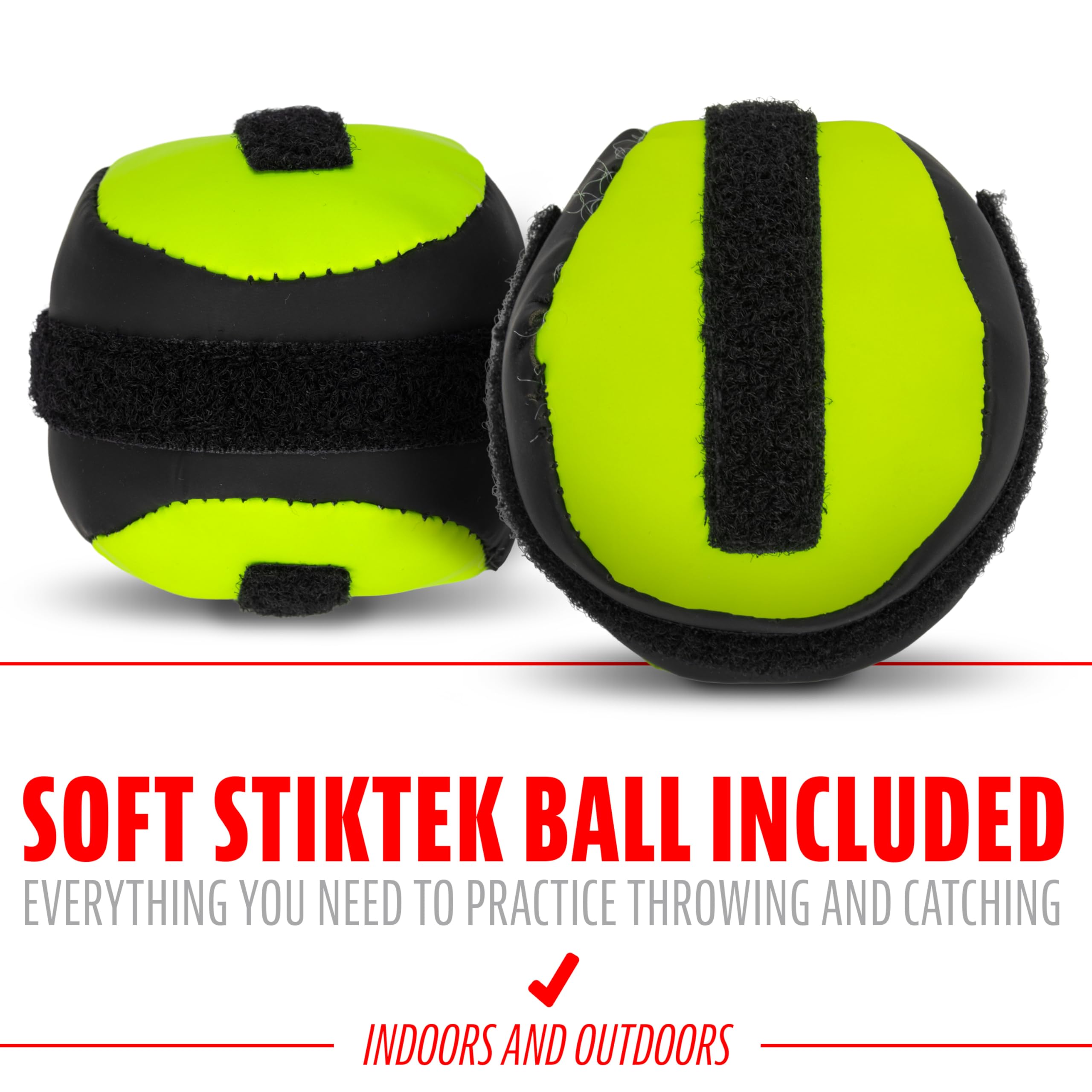 Franklin Sports 8" Foam Teeball Glove with Stiktek Ball – Right Hand Throw for Toddlers & Kids (3+)